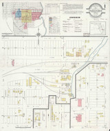 Okeechobee Florida 1933 - Fire Insurance Index - Old Map Reprint