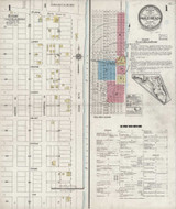 Pablo Beach Florida 1924 - Fire Insurance Index - Old Map Reprint