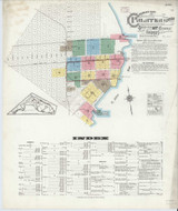Palatka Florida 1915 - Fire Insurance Index - Old Map Reprint