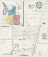 Pompano Florida 1924 - Fire Insurance Index - Old Map Reprint