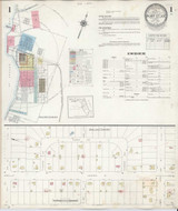 Port Saint Joe Florida 1945 - Fire Insurance Index - Old Map Reprint