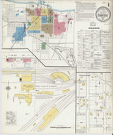 Sanford Florida 1917 - Fire Insurance Index - Old Map Reprint