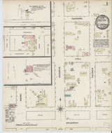Tallahassee Florida 1884 - Fire Insurance Index - Old Map Reprint