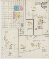 Tallahassee Florida 1895 - Fire Insurance Index - Old Map Reprint