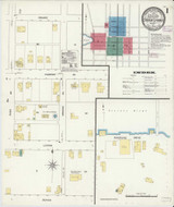 Tarpon Springs Florida 1909 - Fire Insurance Index - Old Map Reprint