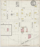 Tavares Florida 1890 - Fire Insurance Index - Old Map Reprint