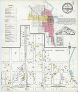 Titusville Florida 1920 - Fire Insurance Index - Old Map Reprint