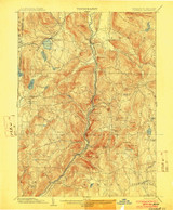 Cornwall, CT 1903 (1903) USGS Old Topo Map Reprint 15x15 CT Quad 330992