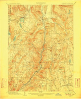 Cornwall, CT 1903 (1910) USGS Old Topo Map Reprint 15x15 CT Quad 330994
