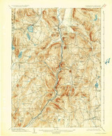 Cornwall, CT 1903 (1932) USGS Old Topo Map Reprint 15x15 CT Quad 330997
