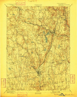 Winsted, Connecticut 1892 (1899) USGS Old Topo Map Reprint 15x15 CT Quad 331194 Winsted, Connecticut 1892 (1899) USGS Old Topo Map Reprint 15x15 CT Quad 331194