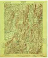 Clove, NY 1901 (1916) USGS Old Topo Map Reprint 15x15 NY Quad 140519