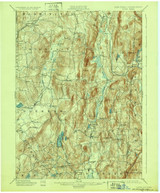 Clove, NY 1901 (1932) USGS Old Topo Map Reprint 15x15 NY Quad 140524
