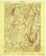 Millbrook, NY 1902 (1921) USGS Old Topo Map Reprint 15x15 NY Quad 144181