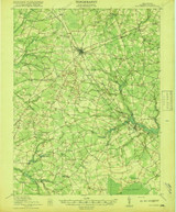 Millsboro, Delaware 1917 (1917) USGS Old Topo Map Reprint 15x15 DE Quad 255764