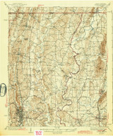 Dalton, Georgia 1943 (1943) USGS Old Topo Map Reprint 15x15 TN Quad 247419 Dalton, Georgia 1943 (1943) USGS Old Topo Map Reprint 15x15 TN Quad 247419