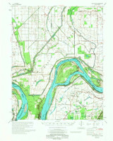 Bayouville, Missouri 1972 (1972) USGS Old Topo Map Reprint 15x15 TN Quad 324704 Bayouville, Missouri 1972 (1972) USGS Old Topo Map Reprint 15x15 TN Quad 324704