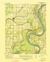 Portageville, Missouri 1939 (1941) USGS Old Topo Map Reprint 15x15 TN Quad 325158 Portageville, Missouri 1939 (1941) USGS Old Topo Map Reprint 15x15 TN Quad 325158