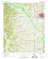 Corinth, Mississippi 1950 (1970) USGS Old Topo Map Reprint 15x15 TN Quad 336862 Corinth, Mississippi 1950 (1970) USGS Old Topo Map Reprint 15x15 TN Quad 336862