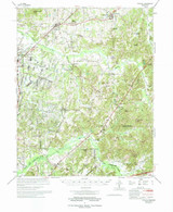 Atwood, Tennessee 1977 (1977) USGS Old Topo Map Reprint 15x15 TN Quad 143618 Atwood, Tennessee 1977 (1977) USGS Old Topo Map Reprint 15x15 TN Quad 143618