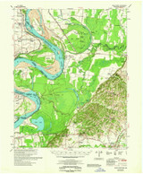Hales Point, Tennessee 1962 (1962) USGS Old Topo Map Reprint 15x15 TN Quad 147982