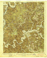 Lillydale, Tennessee 1929 (1929) USGS Old Topo Map Reprint 15x15 TN Quad 153419 Lillydale, Tennessee 1929 (1929) USGS Old Topo Map Reprint 15x15 TN Quad 153419