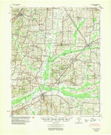 Mason, Tennessee 1954 (1954) USGS Old Topo Map Reprint 15x15 TN Quad 149092 Mason, Tennessee 1954 (1954) USGS Old Topo Map Reprint 15x15 TN Quad 149092
