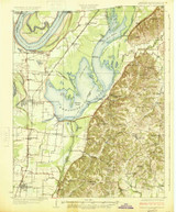 Reelfoot Lake, Tennessee 1925 (1925) USGS Old Topo Map Reprint 15x15 TN Quad 153401 Reelfoot Lake, Tennessee 1925 (1925) USGS Old Topo Map Reprint 15x15 TN Quad 153401