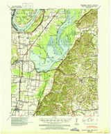 Reelfoot Lake, Tennessee 1939 (1939) USGS Old Topo Map Reprint 15x15 TN Quad 155929 Reelfoot Lake, Tennessee 1939 (1939) USGS Old Topo Map Reprint 15x15 TN Quad 155929