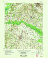 Rialto, Tennessee 1962 (1962) USGS Old Topo Map Reprint 15x15 TN Quad 155935