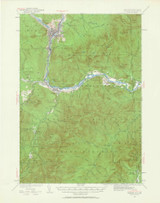 Gorham, Maine 1937 (1961) USGS Old Topo Map Reprint 15x15 NH Quad 306584 Gorham, Maine 1937 (1961) USGS Old Topo Map Reprint 15x15 NH Quad 306584