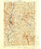 Bellows Falls, New Hampshire 1930 (1940) USGS Old Topo Map Reprint 15x15 NH Quad 329941 Bellows Falls, New Hampshire 1930 (1940) USGS Old Topo Map Reprint 15x15 NH Quad 329941
