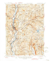 Bellows Falls, New Hampshire 1930 (1945) USGS Old Topo Map Reprint 15x15 NH Quad 329943 Bellows Falls, New Hampshire 1930 (1945) USGS Old Topo Map Reprint 15x15 NH Quad 329943
