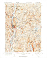 Bellows Falls, New Hampshire 1957 (1960) USGS Old Topo Map Reprint 15x15 NH Quad 329946 Bellows Falls, New Hampshire 1957 (1960) USGS Old Topo Map Reprint 15x15 NH Quad 329946