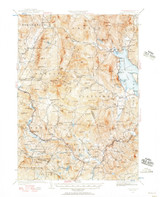Cardigan, New Hampshire 1927 (1957) USGS Old Topo Map Reprint 15x15 NH Quad 329948 Cardigan, New Hampshire 1927 (1957) USGS Old Topo Map Reprint 15x15 NH Quad 329948