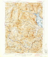 Cardigan, New Hampshire 1930 (1939) USGS Old Topo Map Reprint 15x15 NH Quad 329950 Cardigan, New Hampshire 1930 (1939) USGS Old Topo Map Reprint 15x15 NH Quad 329950