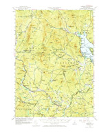 Cardigan, New Hampshire 1956 (1973) USGS Old Topo Map Reprint 15x15 NH Quad 329953 Cardigan, New Hampshire 1956 (1973) USGS Old Topo Map Reprint 15x15 NH Quad 329953