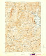 Cardigan, New Hampshire 1930 (1930) USGS Old Topo Map Reprint 15x15 NH Quad 329956 Cardigan, New Hampshire 1930 (1930) USGS Old Topo Map Reprint 15x15 NH Quad 329956