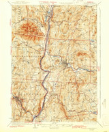 Claremont, New Hampshire 1929 (1944) USGS Old Topo Map Reprint 15x15 NH Quad 329961 Claremont, New Hampshire 1929 (1944) USGS Old Topo Map Reprint 15x15 NH Quad 329961