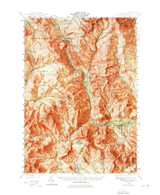 Crawford Notch, New Hampshire 1946 (1976) USGS Old Topo Map Reprint 15x15 NH Quad 329978 Crawford Notch, New Hampshire 1946 (1976) USGS Old Topo Map Reprint 15x15 NH Quad 329978