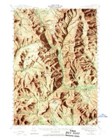 Crawford Notch, New Hampshire 1946 (1967) USGS Old Topo Map Reprint 15x15 NH Quad 329980 Crawford Notch, New Hampshire 1946 (1967) USGS Old Topo Map Reprint 15x15 NH Quad 329980