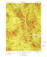Crawford Notch, New Hampshire 1946 (1955) USGS Old Topo Map Reprint 15x15 NH Quad 329984 Crawford Notch, New Hampshire 1946 (1955) USGS Old Topo Map Reprint 15x15 NH Quad 329984