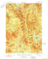 Crawford Notch, New Hampshire 1950 (1950) USGS Old Topo Map Reprint 15x15 NH Quad 329988 Crawford Notch, New Hampshire 1950 (1950) USGS Old Topo Map Reprint 15x15 NH Quad 329988