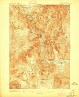 Crawford Notch, New Hampshire 1896 (1896) USGS Old Topo Map Reprint 15x15 NH Quad 329992 Crawford Notch, New Hampshire 1896 (1896) USGS Old Topo Map Reprint 15x15 NH Quad 329992