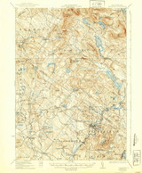 Gilmanton, New Hampshire 1927 (1939) USGS Old Topo Map Reprint 15x15 NH Quad 330044 Gilmanton, New Hampshire 1927 (1939) USGS Old Topo Map Reprint 15x15 NH Quad 330044