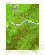 Gorham, New Hampshire 1937 (1961) USGS Old Topo Map Reprint 15x15 NH Quad 330054 Gorham, New Hampshire 1937 (1961) USGS Old Topo Map Reprint 15x15 NH Quad 330054