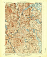 Holderness, New Hampshire 1927 (1936) USGS Old Topo Map Reprint 15x15 NH Quad 330087 Holderness, New Hampshire 1927 (1936) USGS Old Topo Map Reprint 15x15 NH Quad 330087