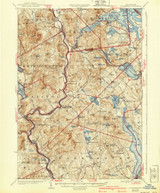 Holderness, New Hampshire 1927 (1940) USGS Old Topo Map Reprint 15x15 NH Quad 330088 Holderness, New Hampshire 1927 (1940) USGS Old Topo Map Reprint 15x15 NH Quad 330088
