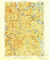 Holderness, New Hampshire 1927 (1927) USGS Old Topo Map Reprint 15x15 NH Quad 330093 Holderness, New Hampshire 1927 (1927) USGS Old Topo Map Reprint 15x15 NH Quad 330093