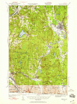 Keene, New Hampshire 1932 (1954) USGS Old Topo Map Reprint 15x15 NH Quad 330115 Keene, New Hampshire 1932 (1954) USGS Old Topo Map Reprint 15x15 NH Quad 330115